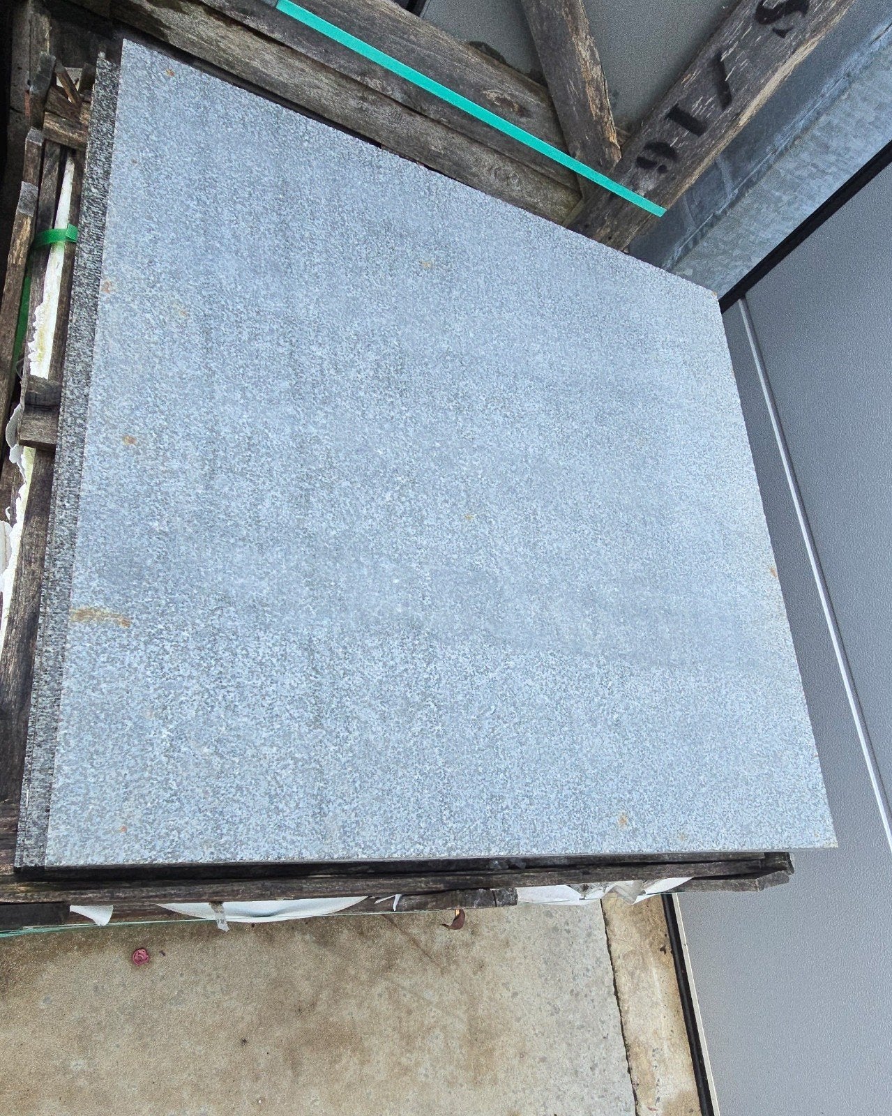 terras tegel graniet tegels 80x80 tuin garage tuinhuis, Jardin & Terrasse, Pavé & Dalles, Enlèvement