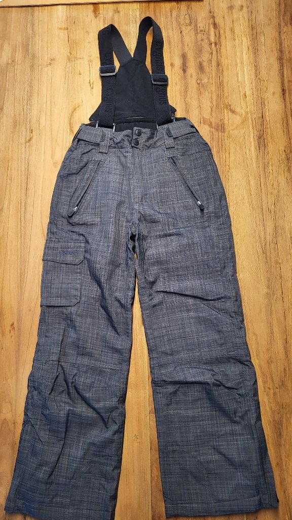 Donkergrijze skibroek, Sport en Fitness, Ophalen, Gebruikt, Ski, Kleding