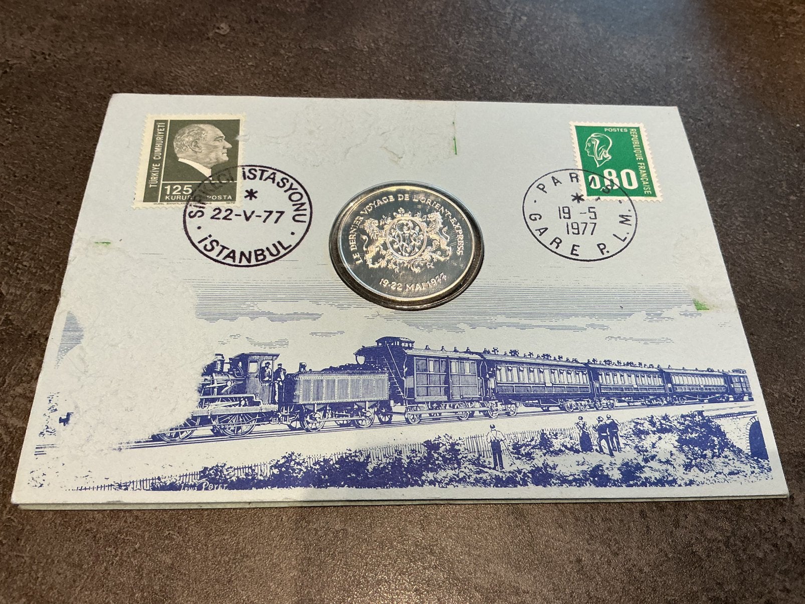 Frankrijk laatste rit Orient Express 1977, Ophalen of Verzenden