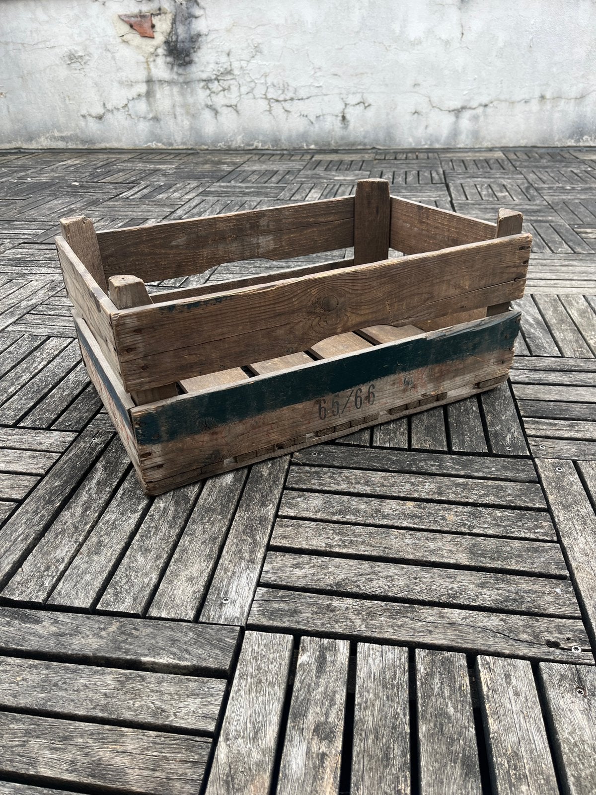 Cagette en bois ancienne, Jardin & Terrasse, Bacs à fleurs & Jardinières, Moins de 30 cm, Enlèvement, Utilisé, Intérieur