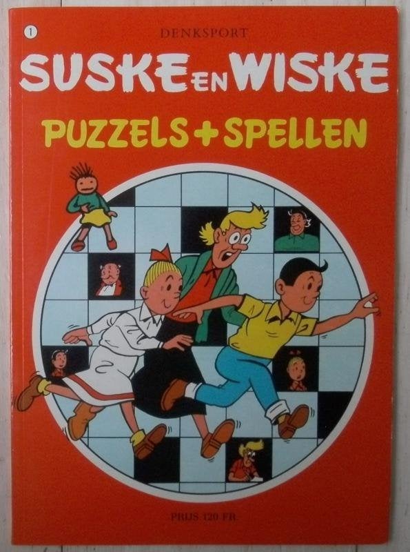 Suske en Wiske - Puzzels + spellen ( 1982 ), Ophalen of Verzenden