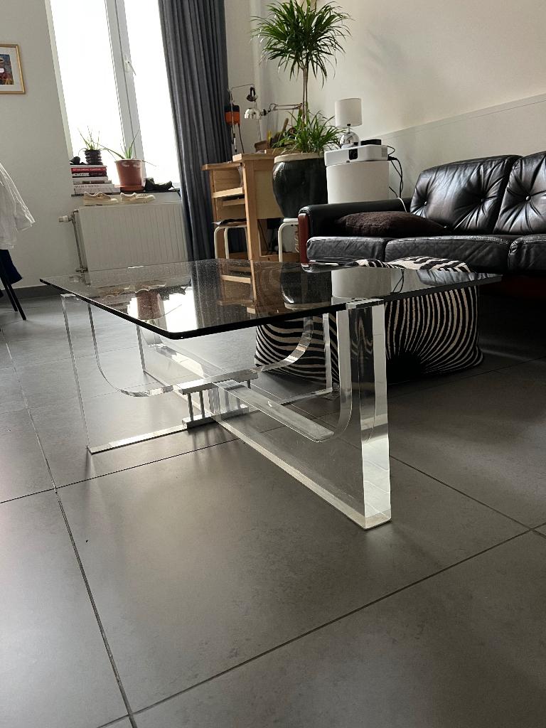 Michel Dumas table basse coffee table 1970, Antiek en Kunst, Ophalen