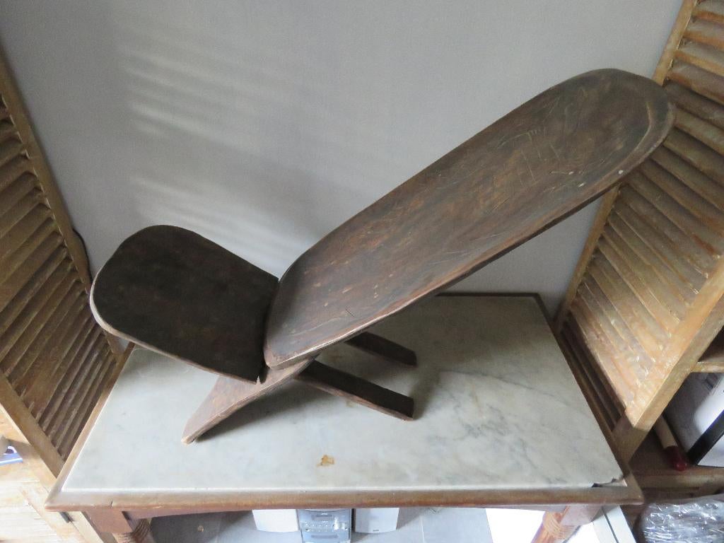 Afrikaanse stoel begin 20ste eeuw, Antiek en Kunst, Ophalen of Verzenden