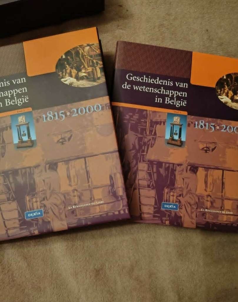Geschiedenis Wetenschappen België, Ophalen of Verzenden