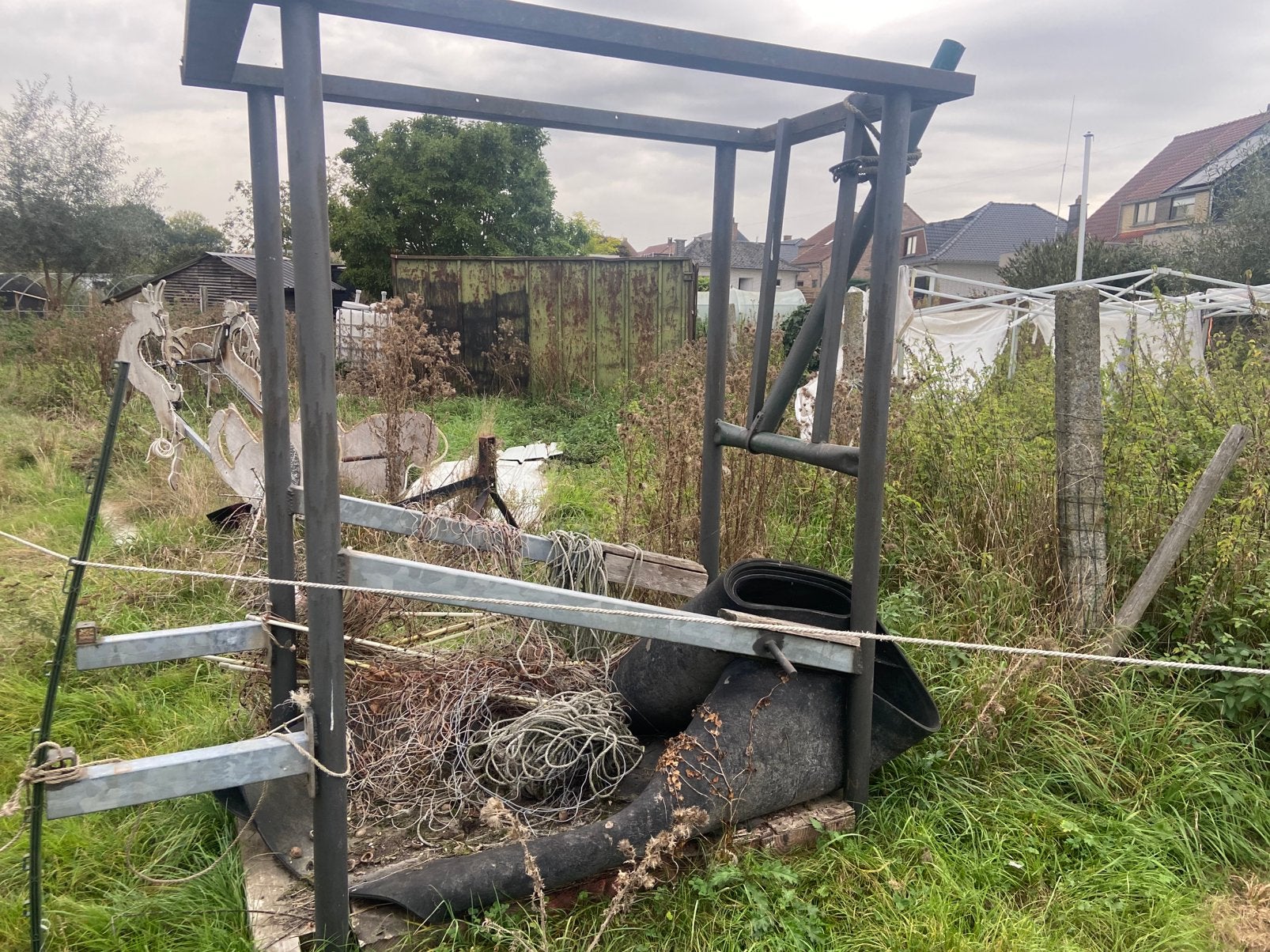Hoefstal, Dieren en Toebehoren, Ophalen, Gebruikt