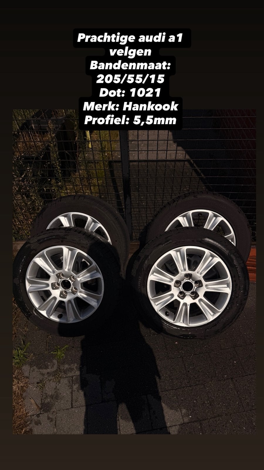 Audi a1 velgen tekoop, Ophalen, Zo goed als nieuw