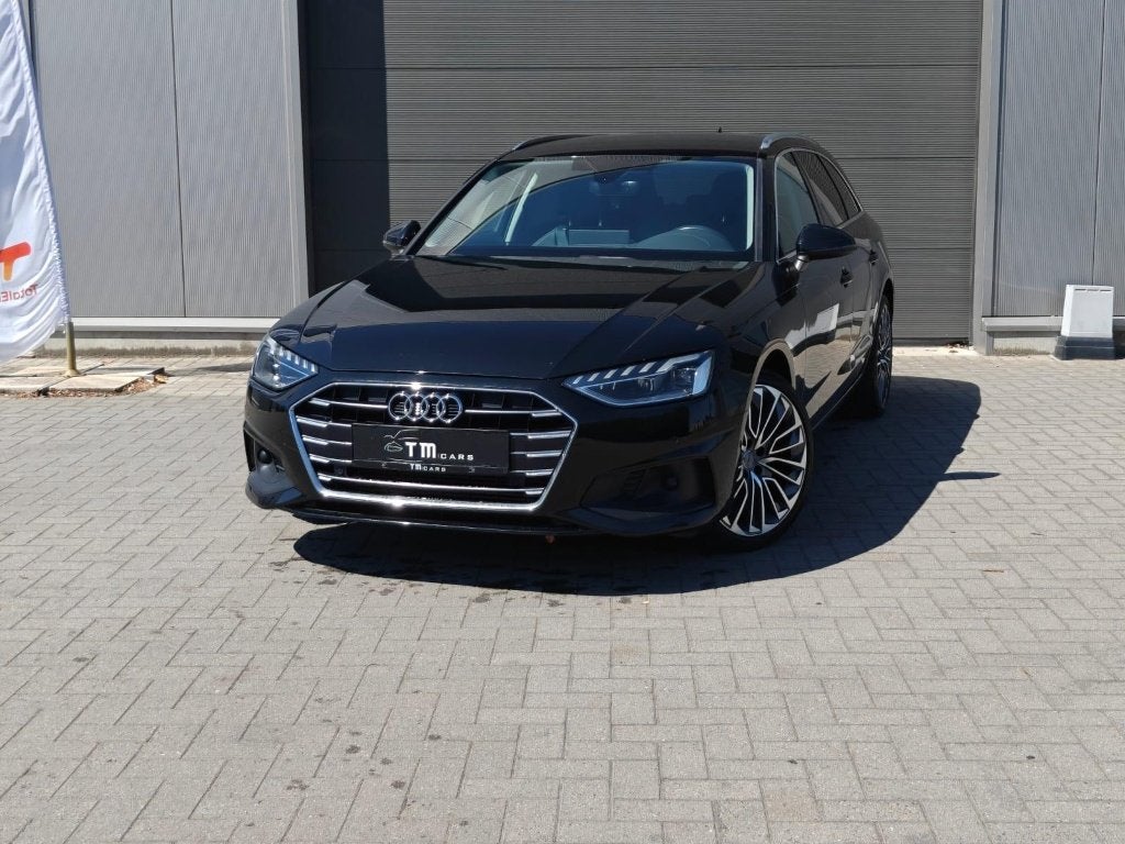 Audi A4 break benzine automaat, 1984 cc, A4, Zwart, Leder