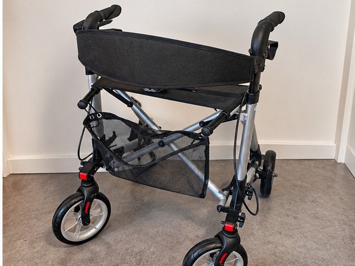 Rollator Vermeiren Quadri-Light – État neuf, Diversen, Ophalen, Opvouwbaar, Nieuw