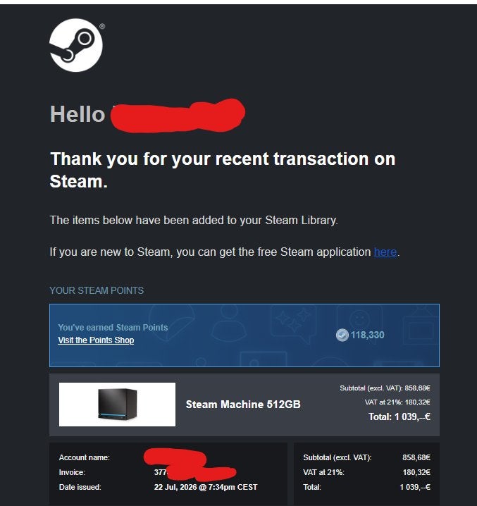 valve steam machine, Consoles de jeu & Jeux vidéo, Consoles de jeu | Autre, Enlèvement, Valve, Neuf