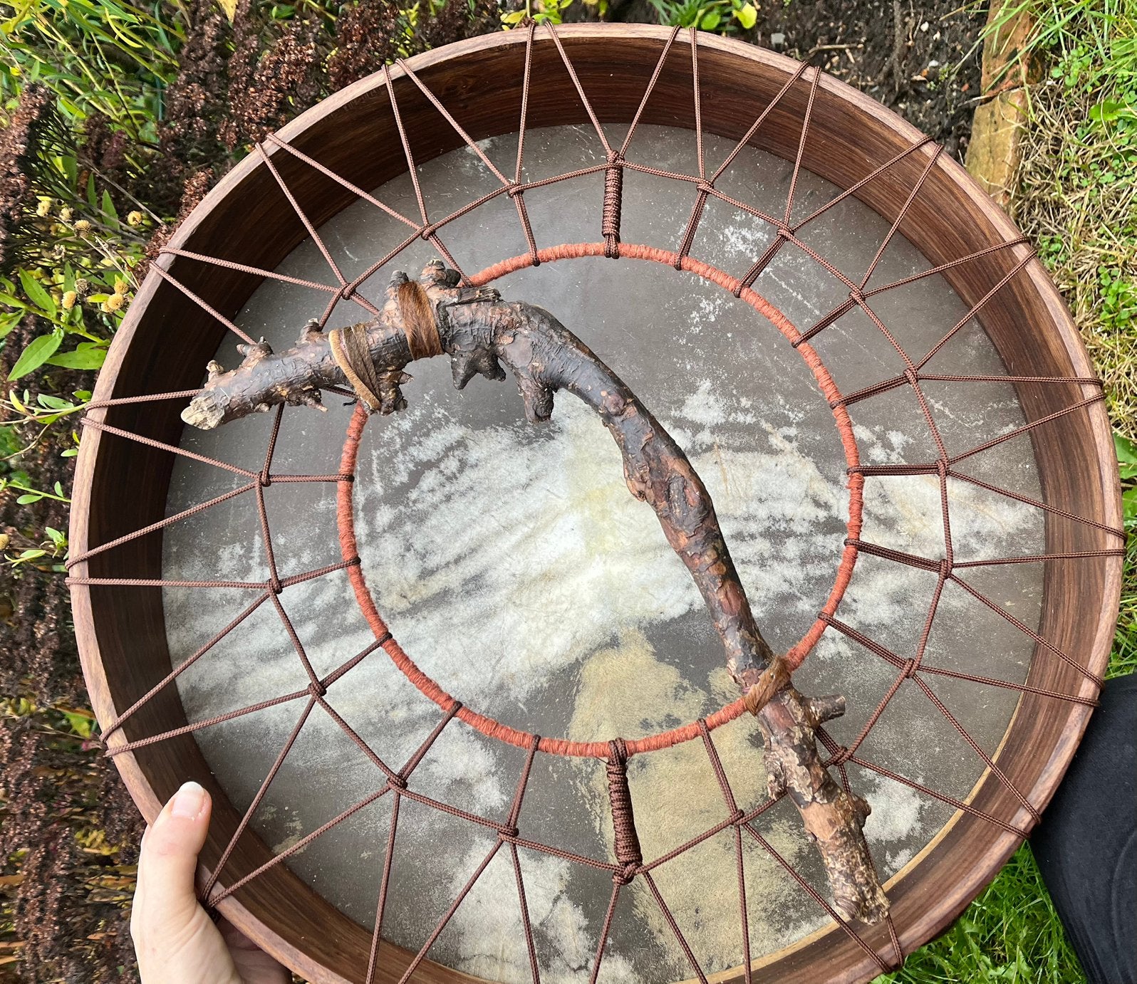 Sjamaan drum paard 50cm, Ophalen of Verzenden, Nieuw