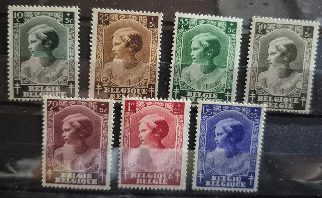Timbre Princesse Charlotte 1937, Neuf, Non oblitéré, Maison royale, Envoi