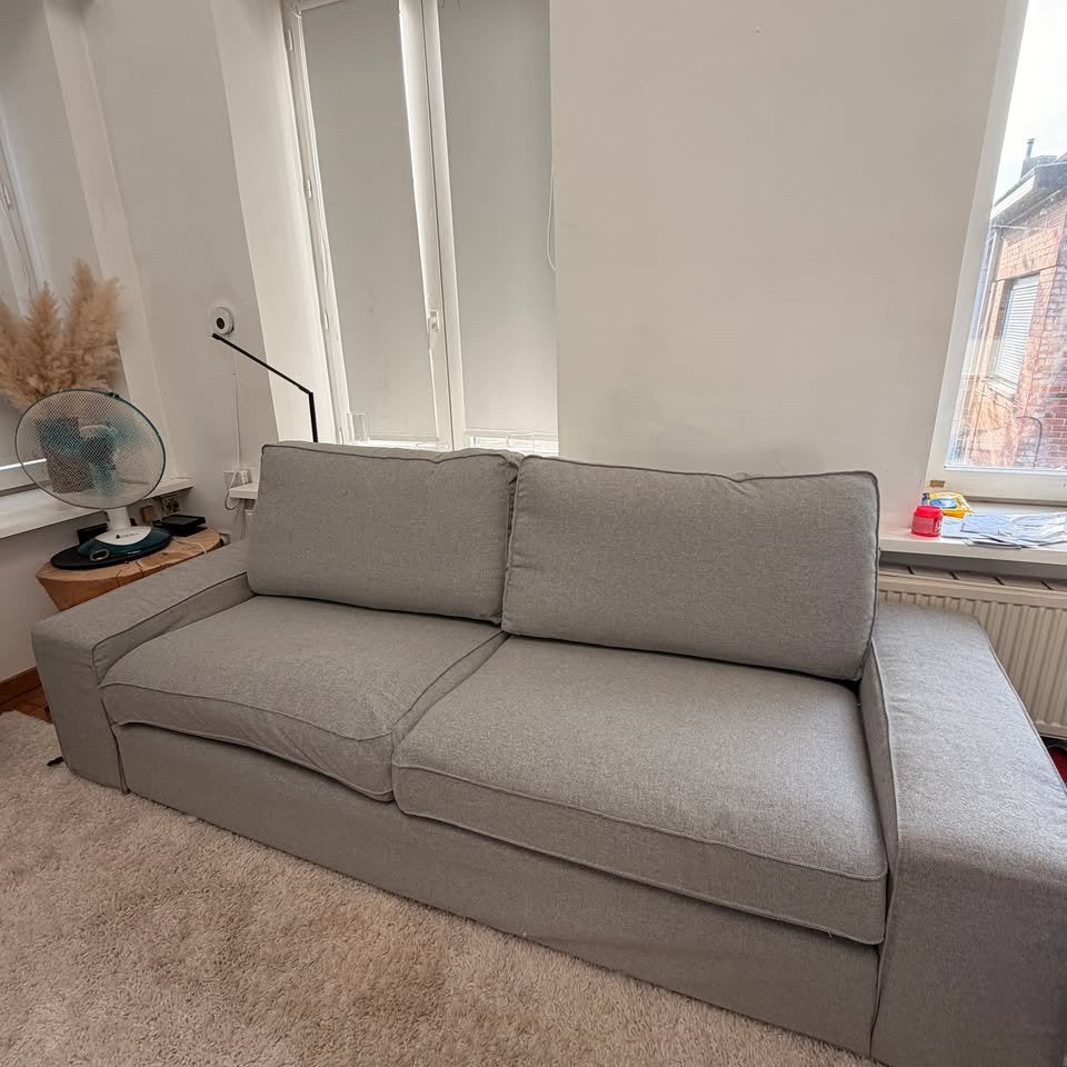 3 zitsbank IKEA, Huis en Inrichting, Ophalen, Stof