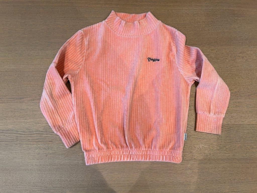 Vingino trui roze meisje 128 - 8 jaar, Enfants & Bébés, Enlèvement ou Envoi, Pull ou Veste, Comme neuf, Vingino