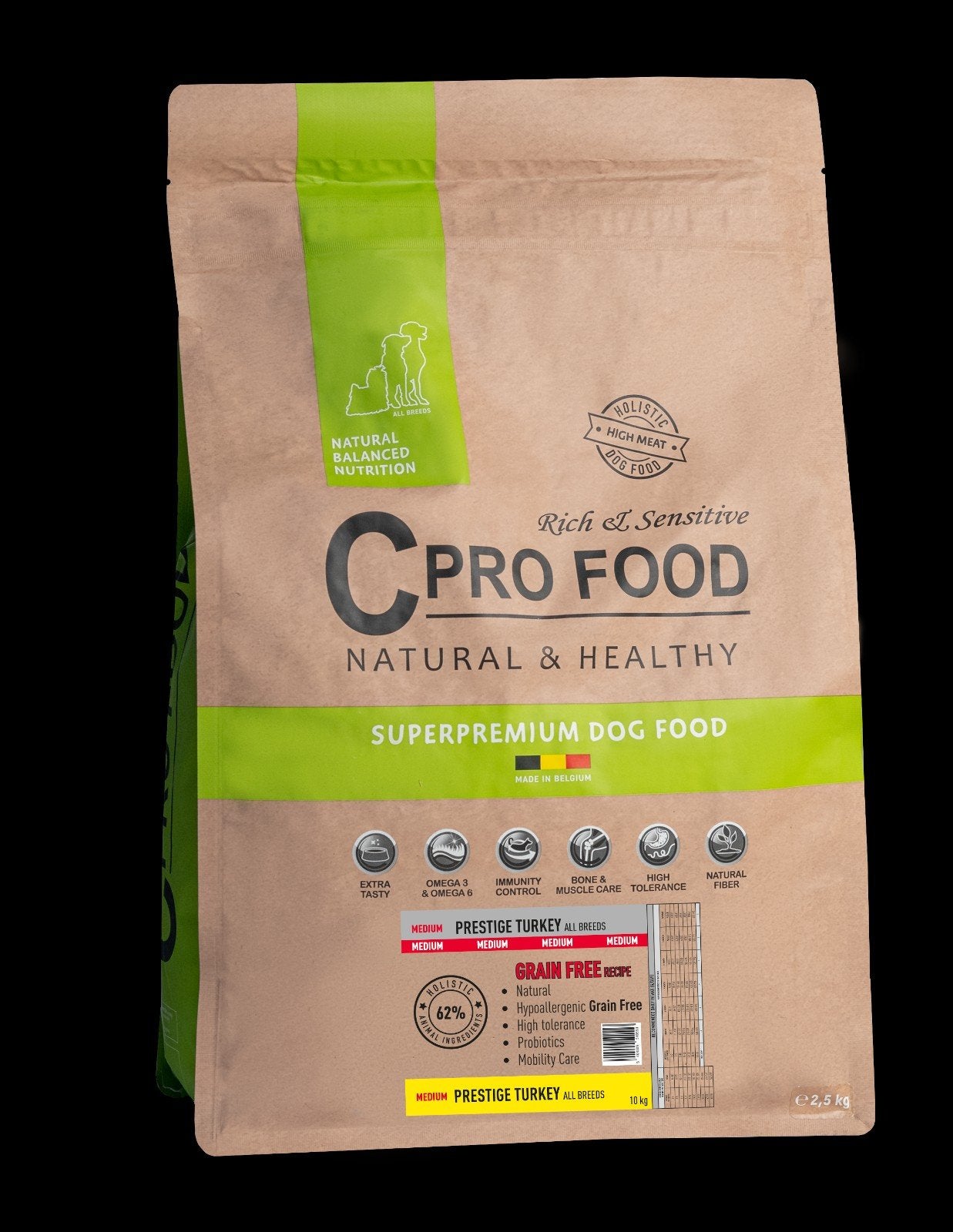 Croquettes chien C Pro Food 10 kg + 8 kg, Animaux & Accessoires, Enlèvement, Chien
