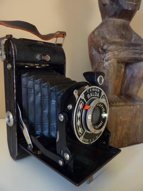 Balda juwella 1933-1939, Audio, Tv en Foto, Fotocamera's Analoog, Verzenden, Gebruikt, Spiegelreflex