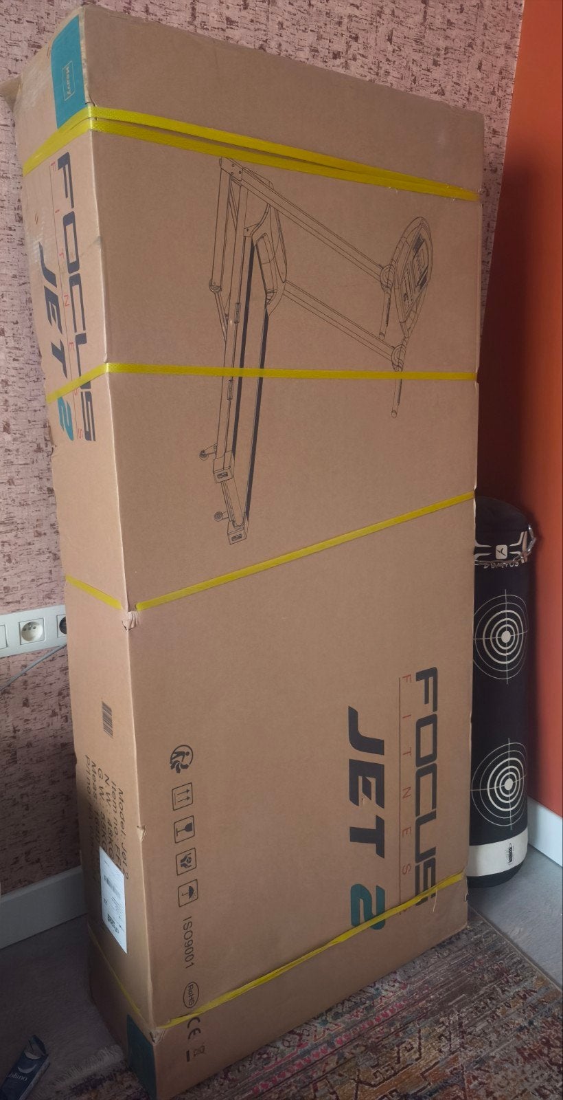 Nieuw JET 2 loopband, inklapbaar met helling, Sport en Fitness, Fitnessapparatuur, Loopband, Ophalen