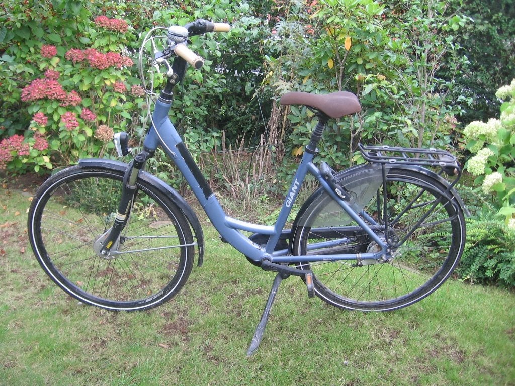 28 inch aluminium damesfiets giant 8 versnellingen + slot, Fietsen en Brommers, Ophalen, Gebruikt, Versnellingen, Giant