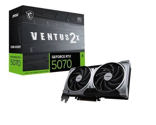 Carte graphique rtx 5070, Informatique & Logiciels, Cartes vidéo, Enlèvement ou Envoi, Comme neuf