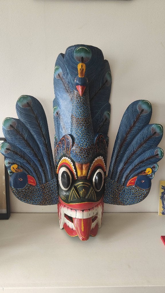 Masker uit Sri Lanka, Antiek en Kunst, Ophalen of Verzenden, Masker