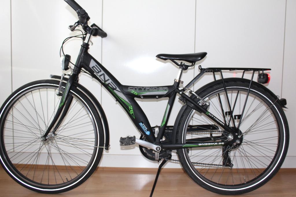 Sportieve 26 inch Alu BNB jongensfiets - 7 speed, Fietsen en Brommers, Velgrem, Versnellingen, BNB Bike, Ophalen