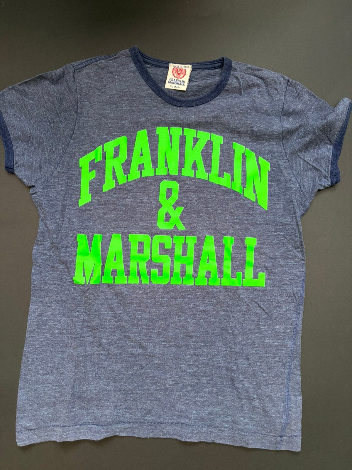 Franklin & marshall t-shirt xs, Kleding | Heren, Ophalen of Verzenden, Zo goed als nieuw, Blauw