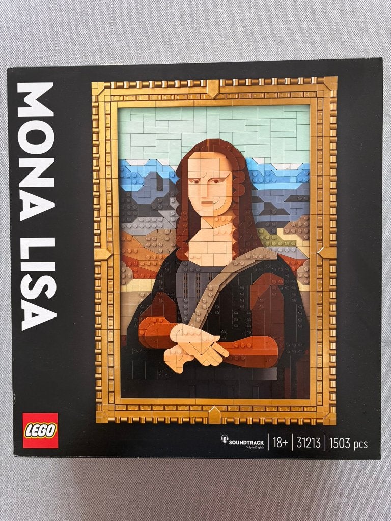 LEGO Art Mona Lisa (31213), Neuf, Instructions incluses, Lego, Ensemble complet