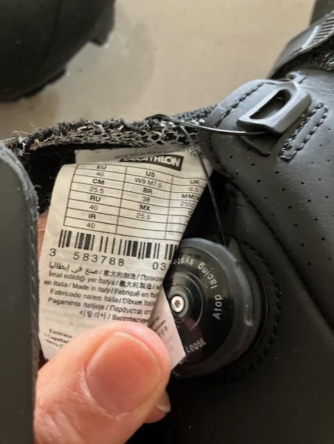 Dames fietsschoenen, Fietsen en Brommers, Ophalen, Decatholon, Schoenen, Overige maten