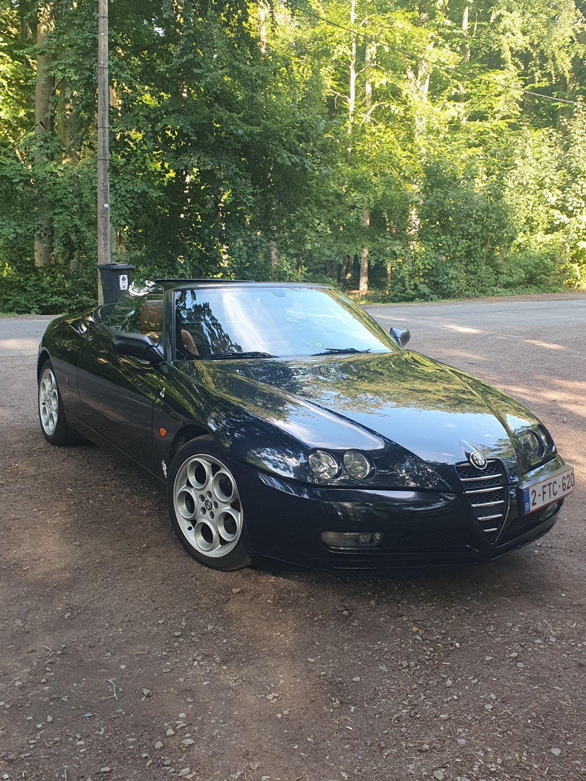ALFA ROMEO SPIDER 916 JTS., Achat, Spider, Noir, Particulier
