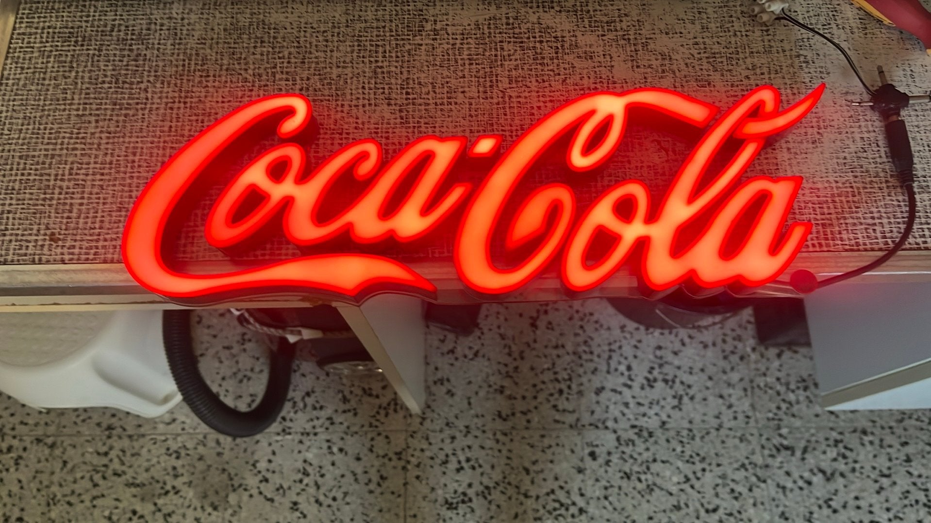 Coca-Cola lichtreclame, Verzamelen, Ophalen, Zo goed als nieuw