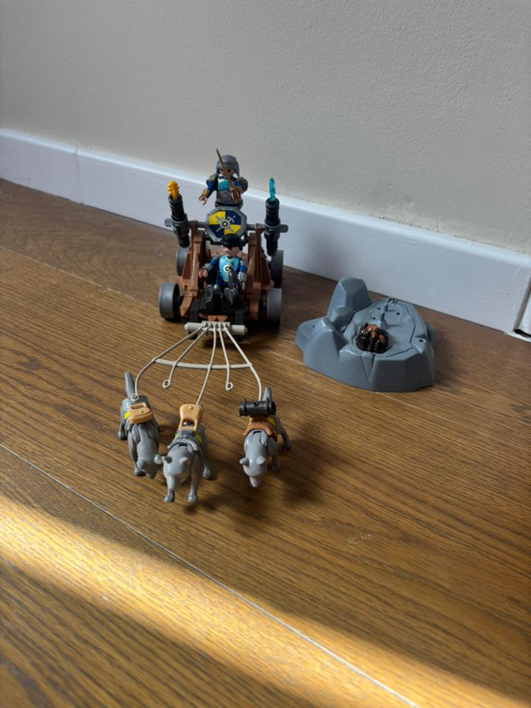 Playmobil charriot et tresor Novelmore, Enlèvement ou Envoi, Comme neuf