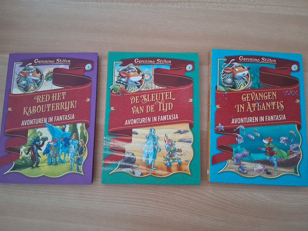 Leesboeken Geronimo Stilton - Avonutren in Fantasia, Boeken, Kinderboeken | Jeugd | 10 tot 12 jaar, Ophalen, Nieuw, Geronimo Stilton