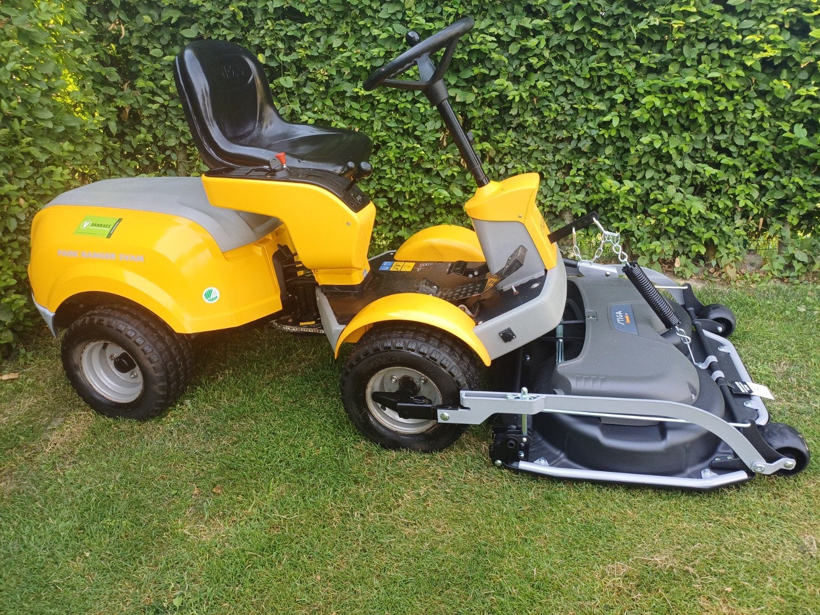 Zitmaaier stiga park ranger svan servo stuur Honda v-twin, Ophalen