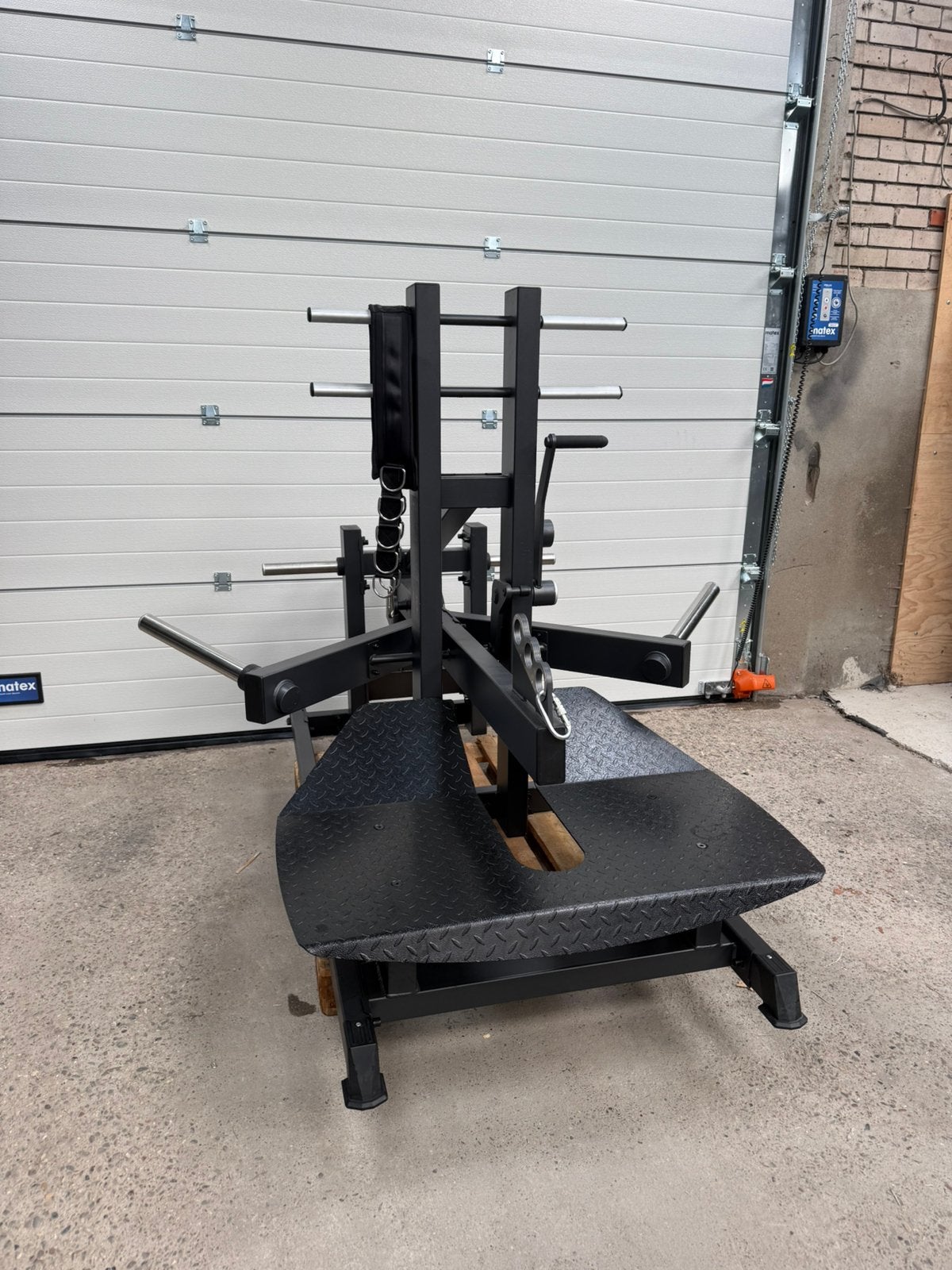 Dhz belt squat / fitness / gym / sport / benen, Enlèvement, Comme neuf, Jambes