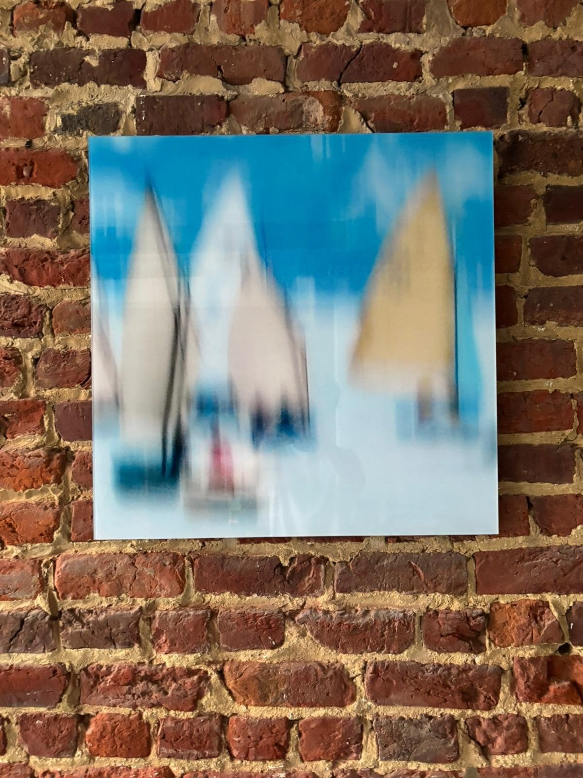 Bernard Reignier – "Première bouée" (Plexiglas, 60x60 cm) –, Enlèvement, Édition limitée
