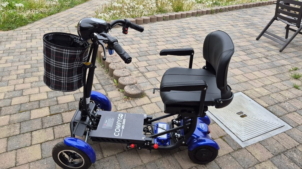 scootmobiel, Diversen, Brommobielen en Scootmobielen, Ophalen, Zo goed als nieuw, 36 t/m 45 km, 16 km/u of meer