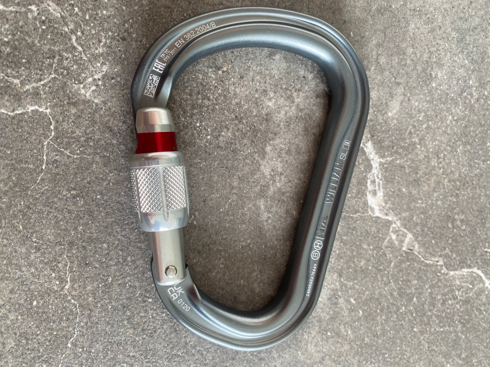 Klimmateriaal musketon, alpine sling, ongebruikt, Sport en Fitness, Ophalen, Nieuw