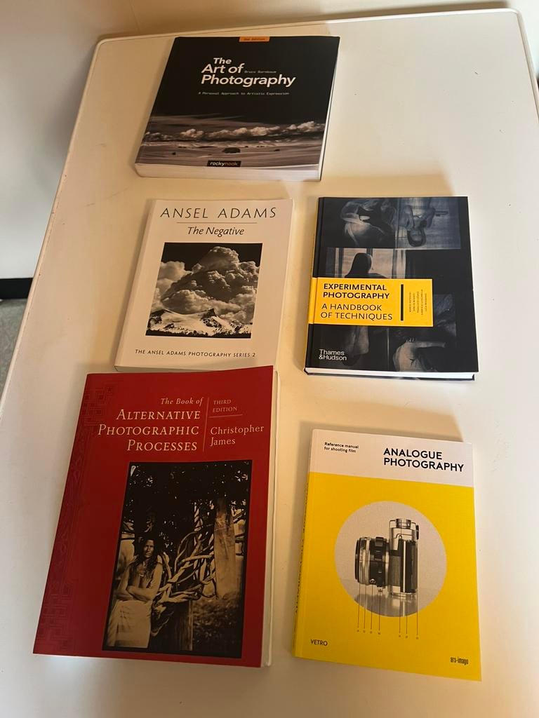 Boeken analoge & experimentele fotografie, Audio, Tv en Foto, Ophalen, Zo goed als nieuw