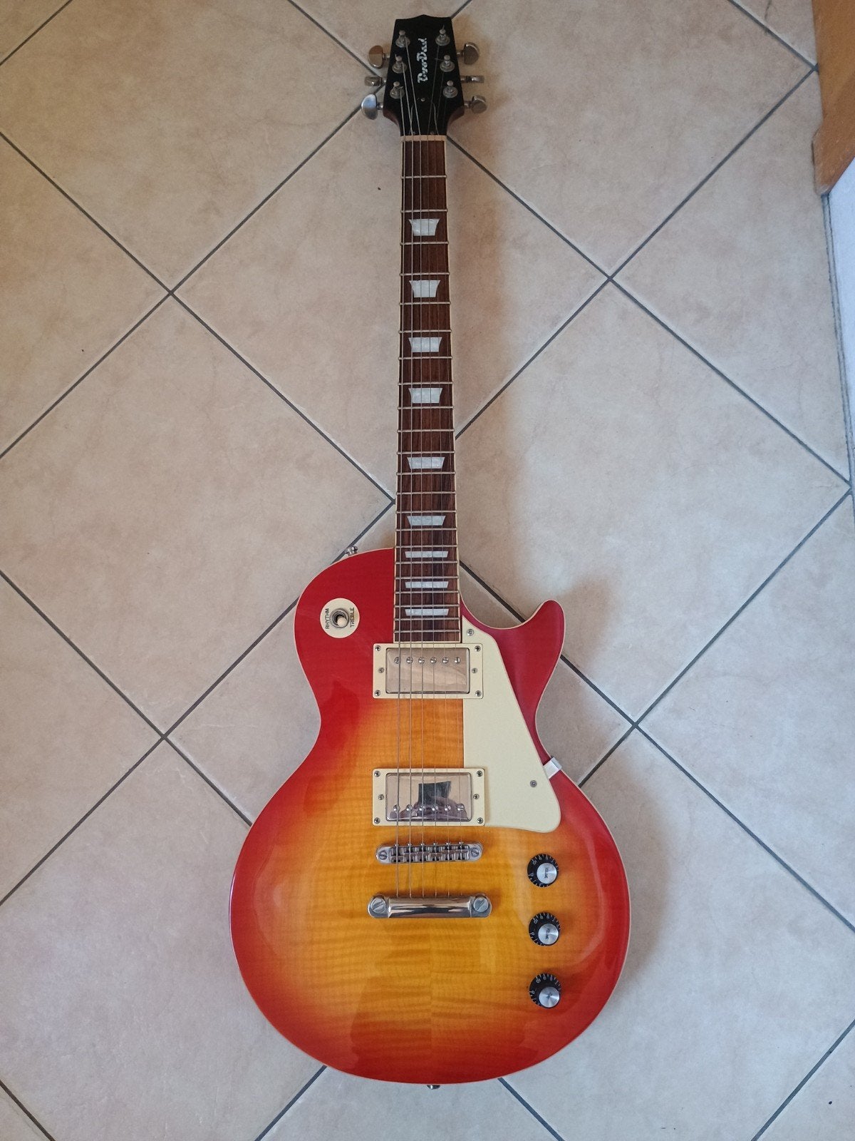 Doodad les paul tekoop/ ruil, Ophalen of Verzenden, Gebruikt, Solid body