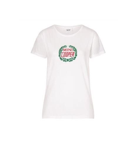 T-shirt MINI vintage logo wit  dames maat S merchandise 8014, Vêtements | Hommes, T-shirts, Neuf, -, -, -