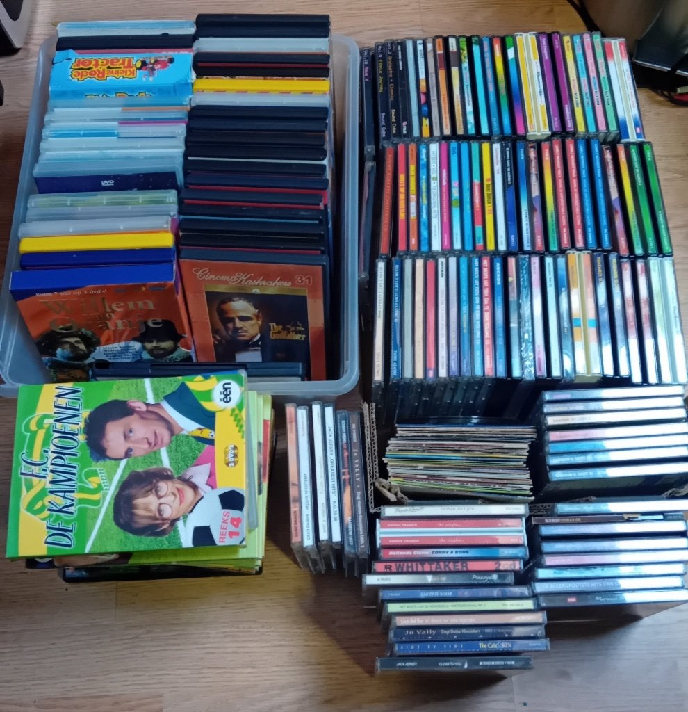 Lot cd's en dvd's, Ophalen of Verzenden, Zo goed als nieuw