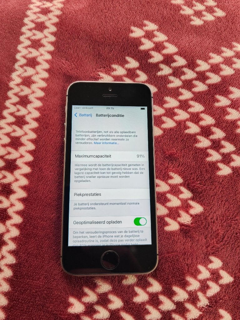 Apple iPhone SE 1 – 32GB, Telecommunicatie, Gebruikt, Zwart, Ophalen of Verzenden, Zonder simlock