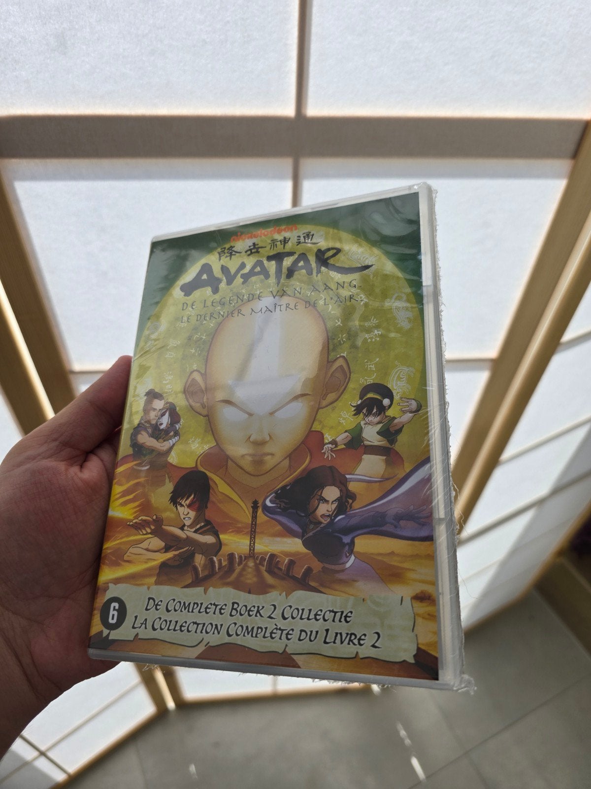 Avatar The Last airbender de complete boek 2 collectie, Cd's en Dvd's, Dvd's | Tekenfilms en Animatie, Serie, Ophalen of Verzenden