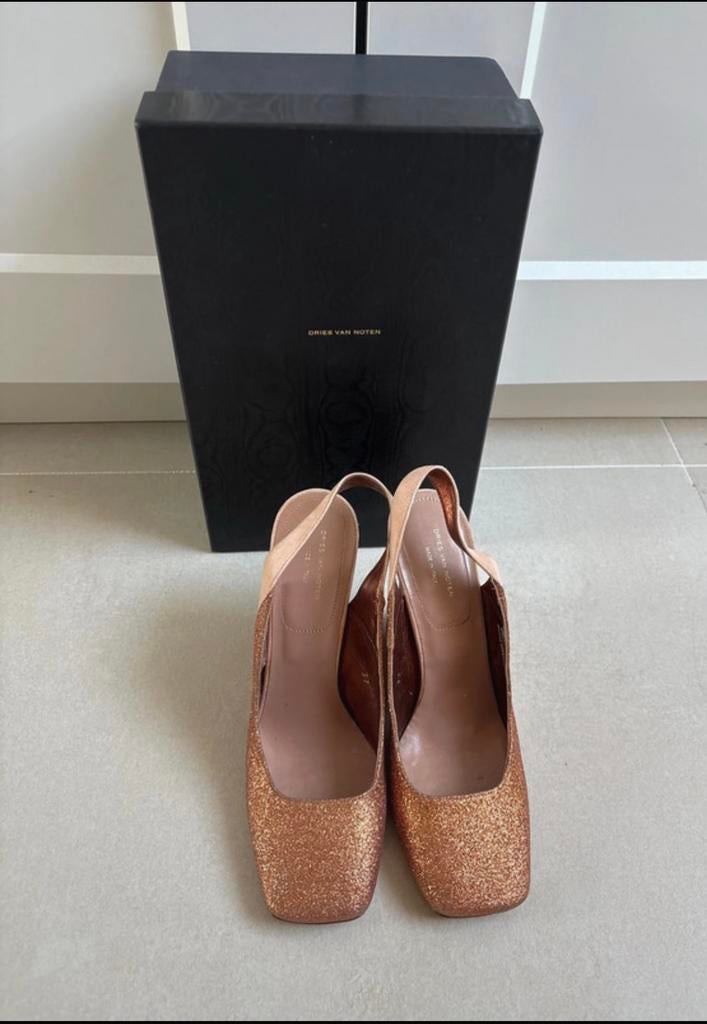 Glitter pumps maat 37 Dries Van Noten, Verzenden, Zo goed als nieuw, Pumps