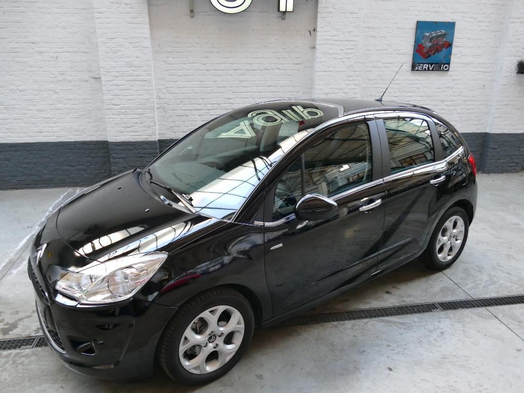 Citroen C3 C3 1.4i Exclusive, 42.000km*1 JAAR GARANTIE, Auto's, Voorwielaandrijving, Euro 5, Zwart, 4 cilinders