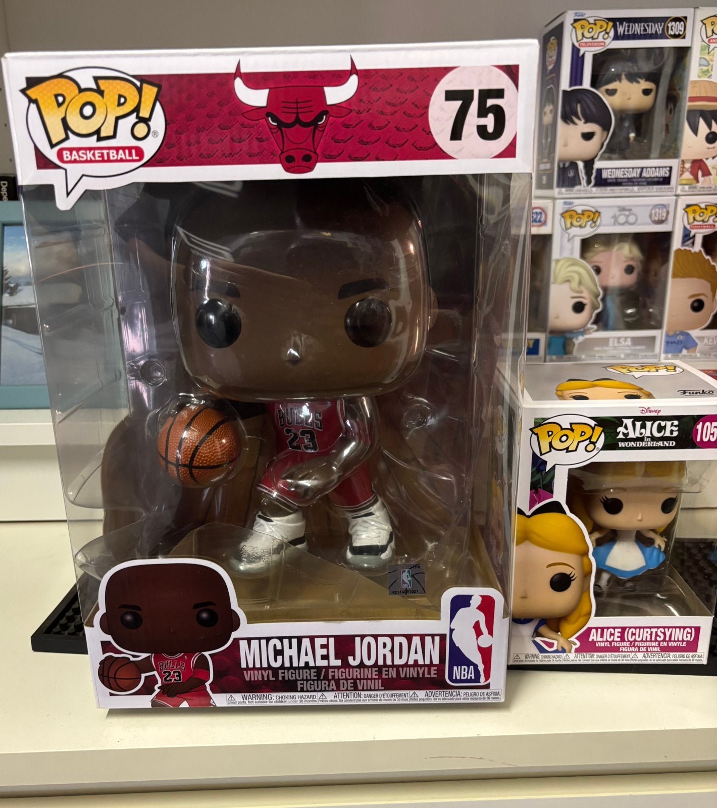 Figurine POP Michael Jordan grand format, Verzamelen, Poppetjes en Figuurtjes, Ophalen of Verzenden, Zo goed als nieuw