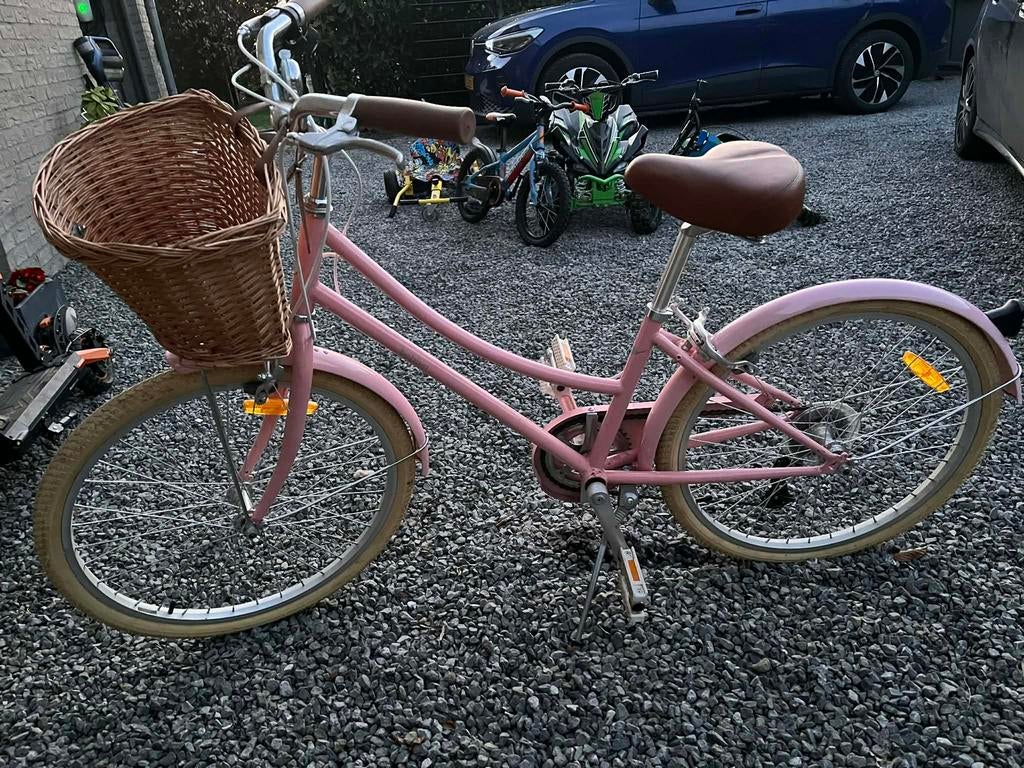 Velo fille 24" rose Bobbin, Enlèvement, Comme neuf