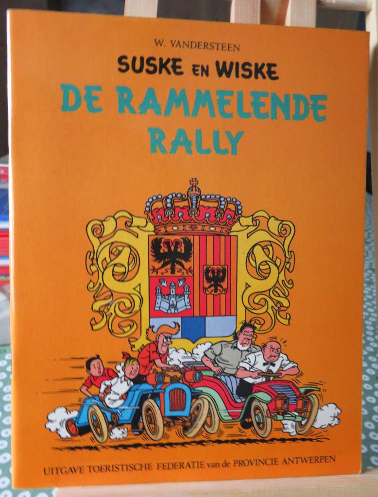 Suske en Wiske De rammelende rally dikker bruin papier, Boeken, Stripverhalen, Nieuw, Ophalen of Verzenden