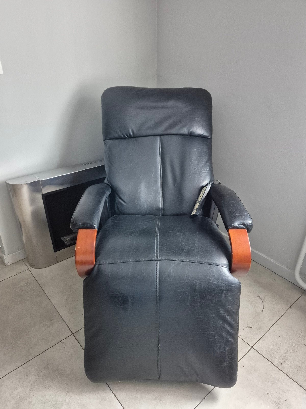 Gratis massagestoel, Ophalen