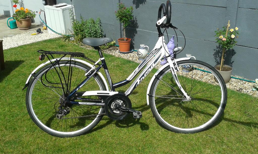 damesfiets trek, 50 tot 53 cm, Ophalen, Zo goed als nieuw, Versnellingen