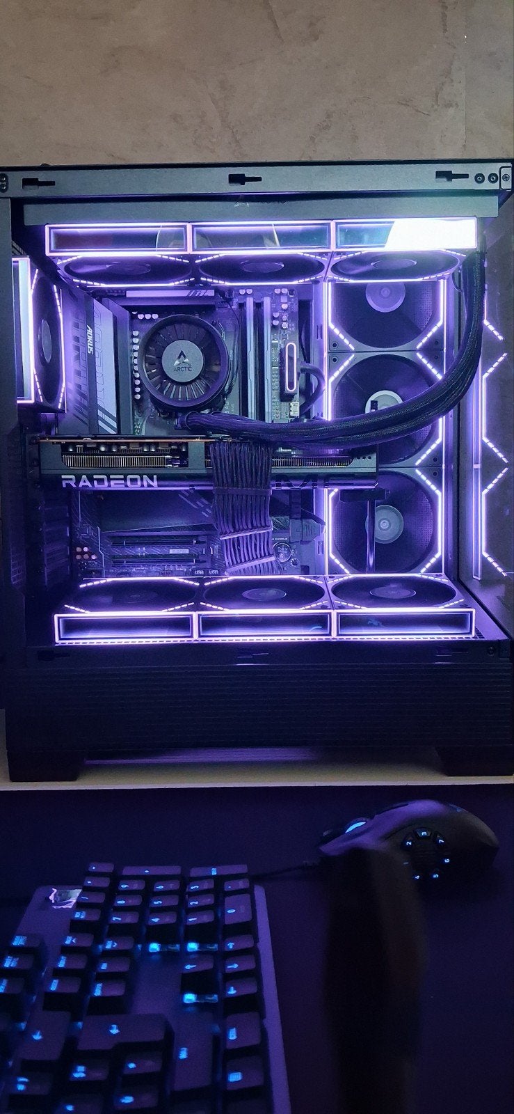Pc gamer 9070xt, 32gb DDR 5, ryzen 7 9700x, Enlèvement, Gaming, SSD